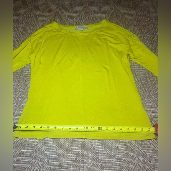 Loft Women's Yellow Long Sleeve Sweater,Pullover,Size S - Picture 5 of 10
